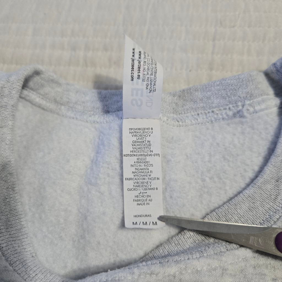 Women's Jerzees Heather Gray Taylor Swift Eras Tour Sweatshirt M - Picture 6 of 10